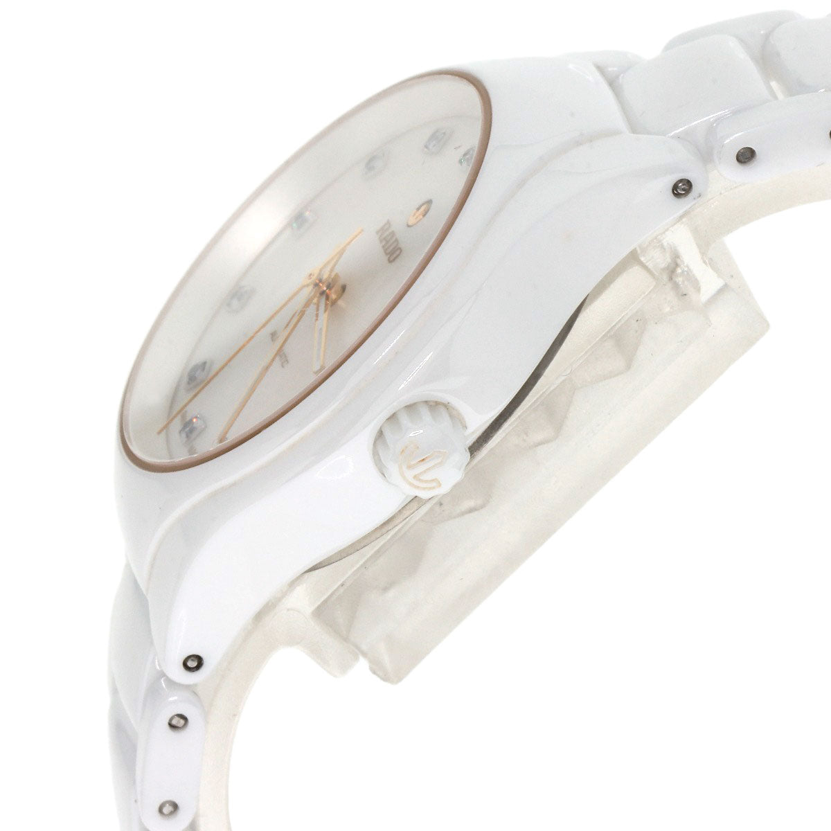 RADO True 12P Diamond Watches 561.0244.3 Ceramic/Ceramic Ladies