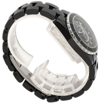 CHANEL J12 1.1" 8P Diamond Watches H2569 Ceramic/Ceramic Ladies