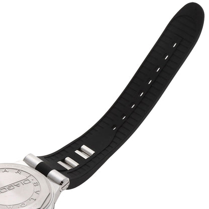 BVLGARI Diagono Ceramic Watches DG42SC Stainless Steel/Rubber mens