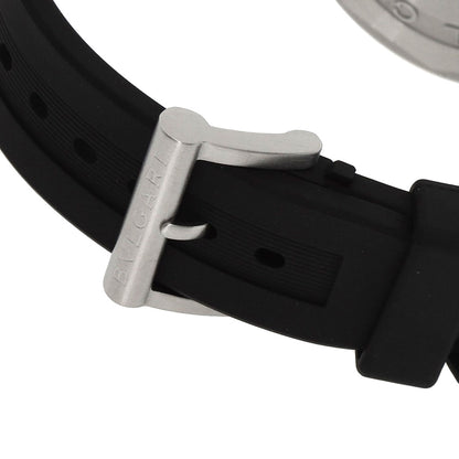 BVLGARI Diagono Ceramic Watches DG42SC Stainless Steel/Rubber mens