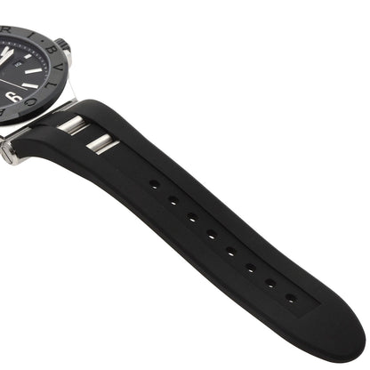 BVLGARI Diagono Ceramic Watches DG42SC Stainless Steel/Rubber mens