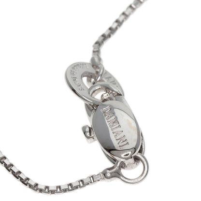 Damiani Rosette Flower Diamond Necklace K18 White Gold Ladies [Used]