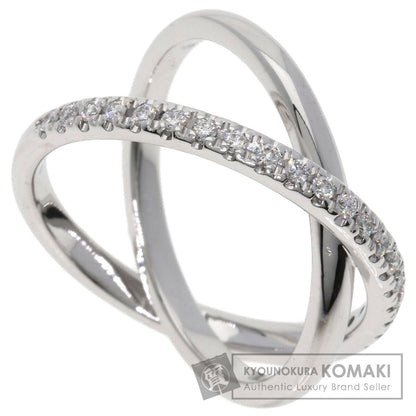 MIKIMOTO Diamond Ring K18 White Gold Ladies [Used]