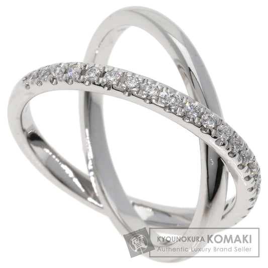 MIKIMOTO Diamond Ring K18 White Gold Ladies [Used]