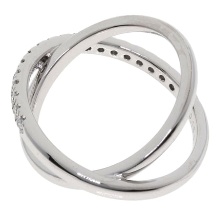 MIKIMOTO Diamond Ring K18 White Gold Ladies [Used]