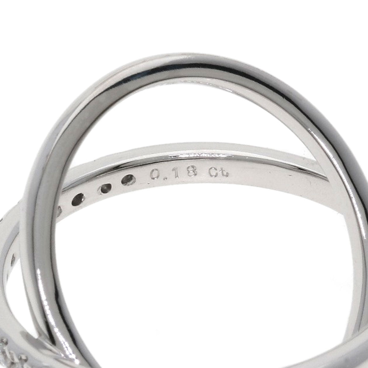 MIKIMOTO Diamond Ring K18 White Gold Ladies [Used]