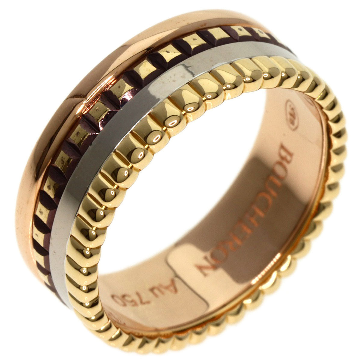 Boucheron   Ring Quatre Classic Small #50 K18 Yellow Gold 18K Pink GoldLadies