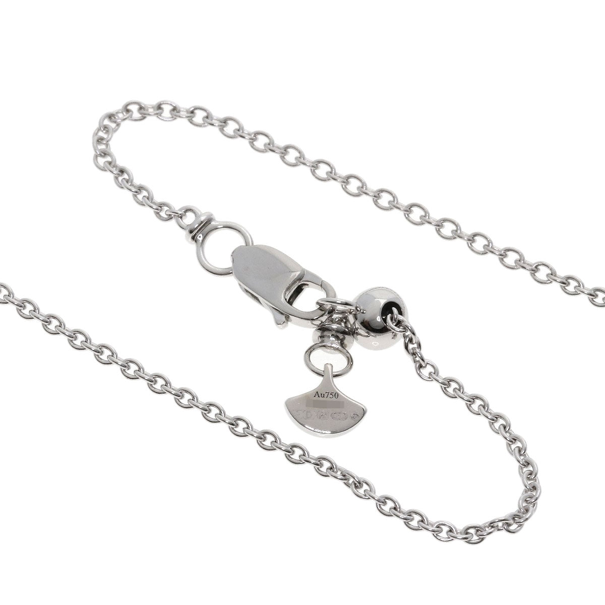 GRAFF Kiss Diamond Necklace K18 White Gold Ladies [Used]