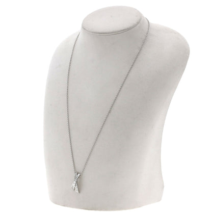 GRAFF Kiss Diamond Necklace K18 White Gold Ladies [Used]