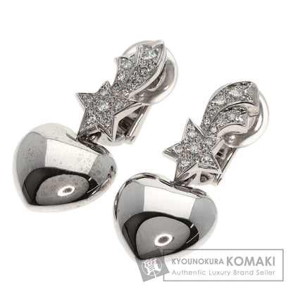 CHANEL   Earring Comet Diamond K18 White Gold Ladies