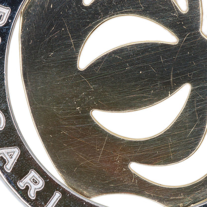 BVLGARI Tond crown Necklace K18 Yellow Gold Stainless SteelLadies [Used]