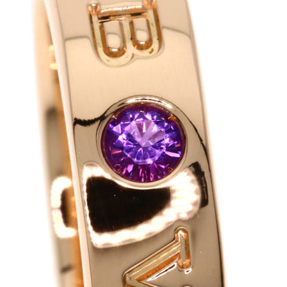 BVLGARI   Ring Roman Sorbet Pink Tourmaline Amethyst 1P Diamond #50 K18 Pink Gold Ladies