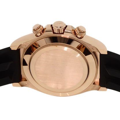 ROLEX Cosmograph Daytona 8P Diamond Watches  K18 Pink Gold/Rubber mens