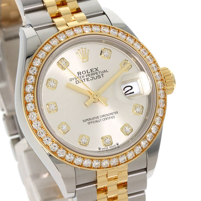 ROLEX Datejust 28 10P Diamond Watches 279383RBR Stainless Steel/SSxK18YG Ladies