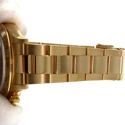 ROLEX Cosmograph Daytona 8P Diamond Watches 16528G K18 Yellow Gold/18K Yellow Gold mens