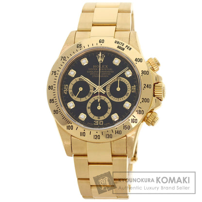 ROLEX Cosmograph Daytona 8P Diamond Watches 16528G K18 Yellow Gold/18K Yellow Gold mens