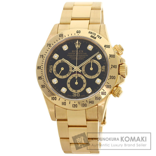 ROLEX Cosmograph Daytona 8P Diamond Watches 16528G K18 Yellow Gold/18K Yellow Gold mens