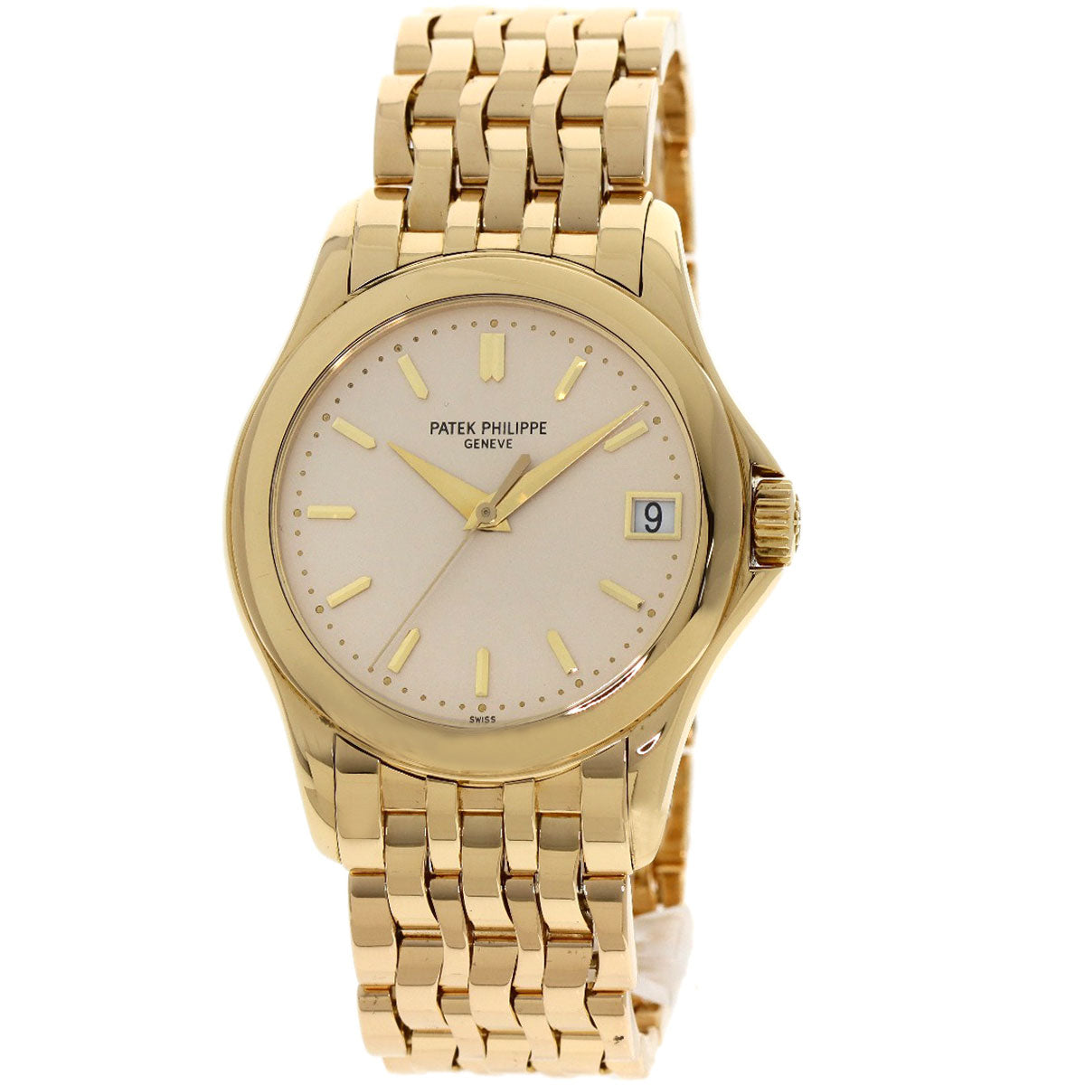 PATEK PHILIPPE Calatrava Watches 5107/1J-001 K18 Yellow Gold/18K Yellow Gold mens