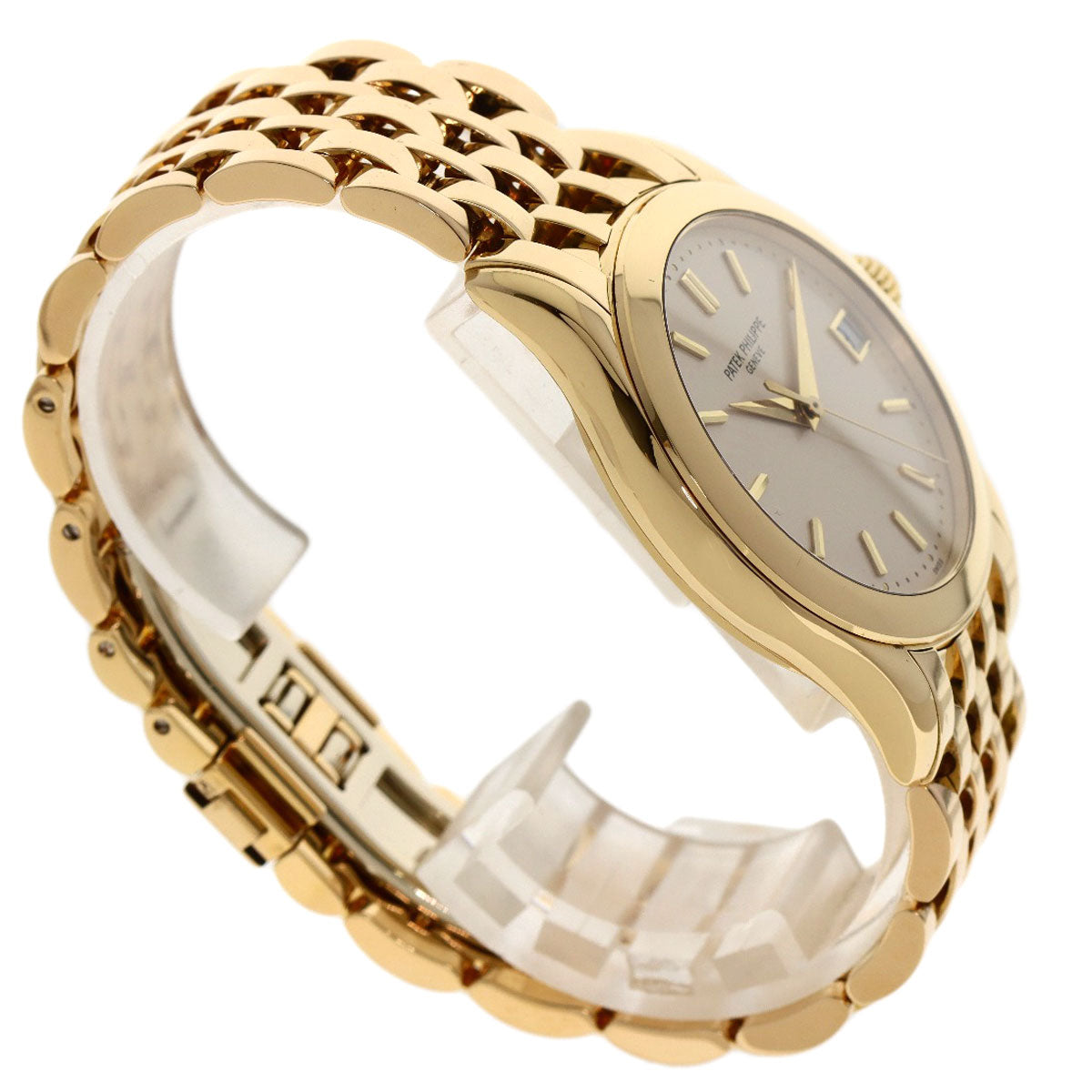 PATEK PHILIPPE Calatrava Watches 5107/1J-001 K18 Yellow Gold/18K Yellow Gold mens