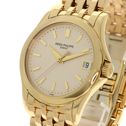 PATEK PHILIPPE Calatrava Watches 5107/1J-001 K18 Yellow Gold/18K Yellow Gold mens