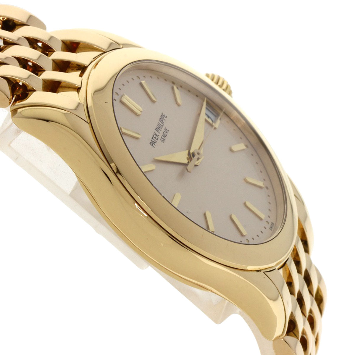 PATEK PHILIPPE Calatrava Watches 5107/1J-001 K18 Yellow Gold/18K Yellow Gold mens