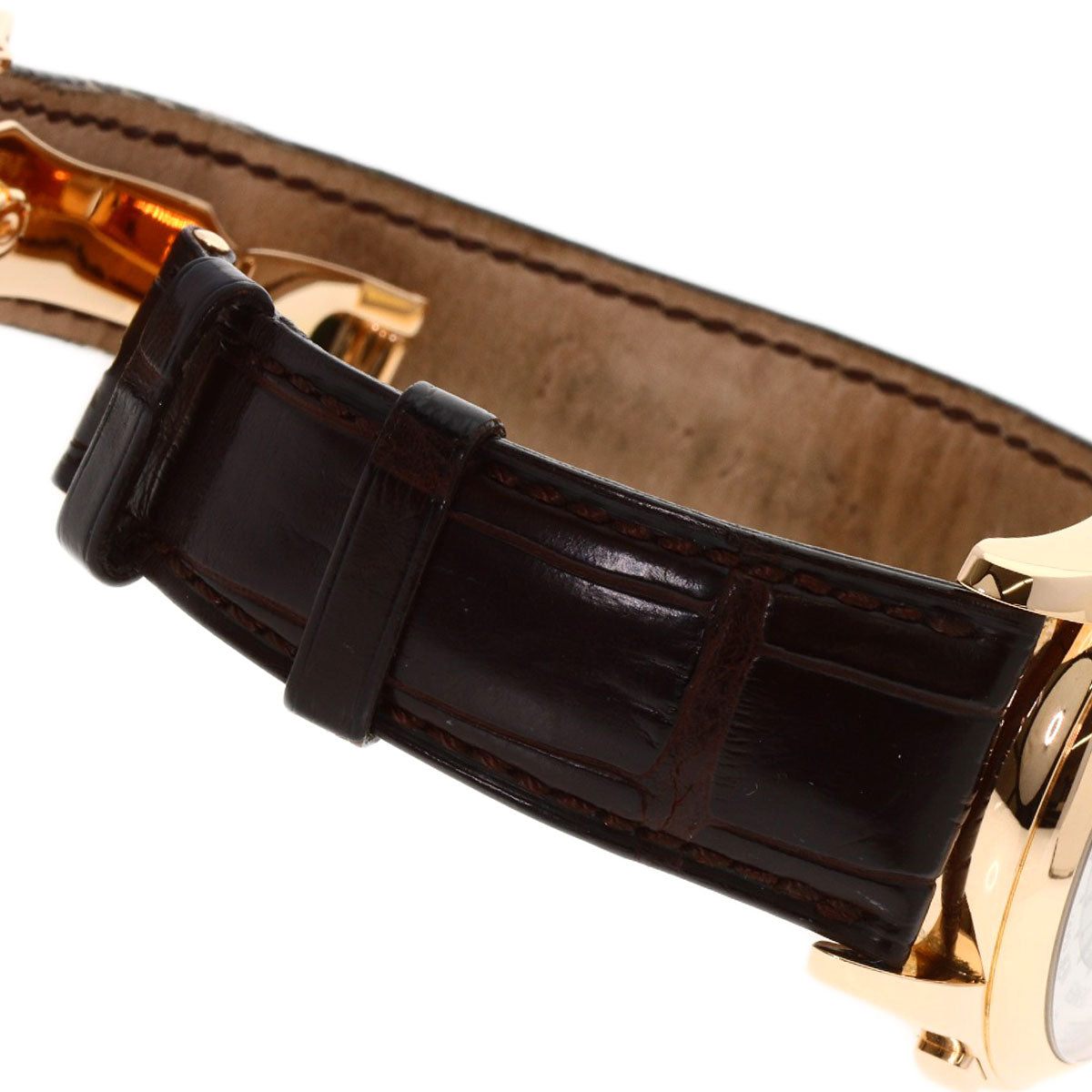 PATEK PHILIPPE Complication world time Watches 5130R-001 K18 Pink Gold/Leather mens