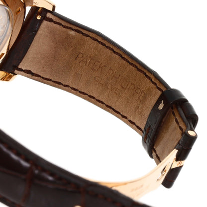 PATEK PHILIPPE Complication world time Watches 5130R-001 K18 Pink Gold/Leather mens