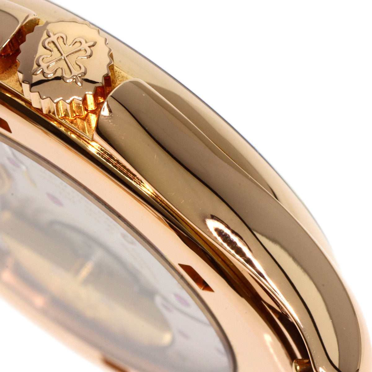 PATEK PHILIPPE Complication world time Watches 5130R-001 K18 Pink Gold/Leather mens