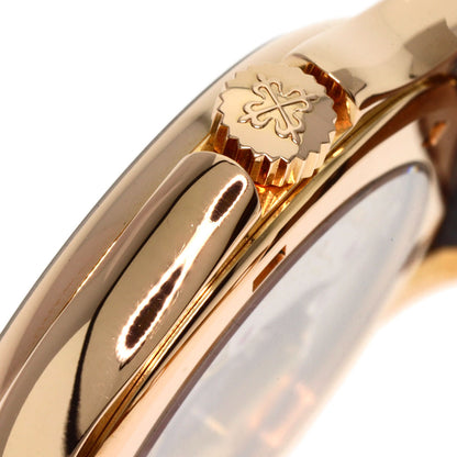 PATEK PHILIPPE Complication world time Watches 5130R-001 K18 Pink Gold/Leather mens