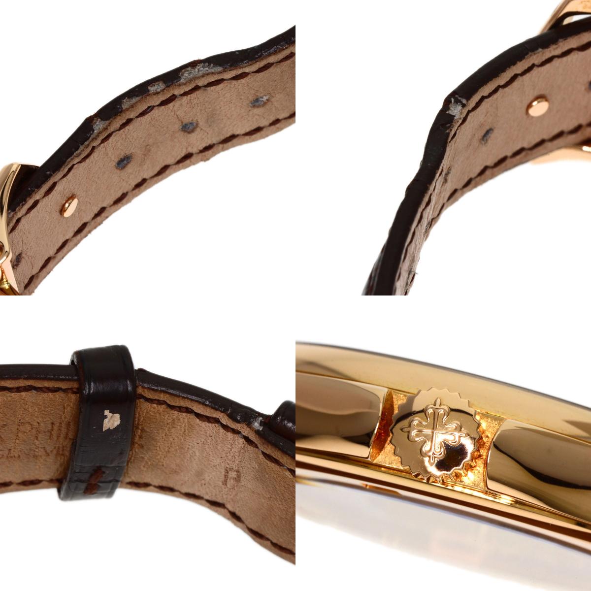 PATEK PHILIPPE Complication world time Watches 5130R-001 K18 Pink Gold/Leather mens