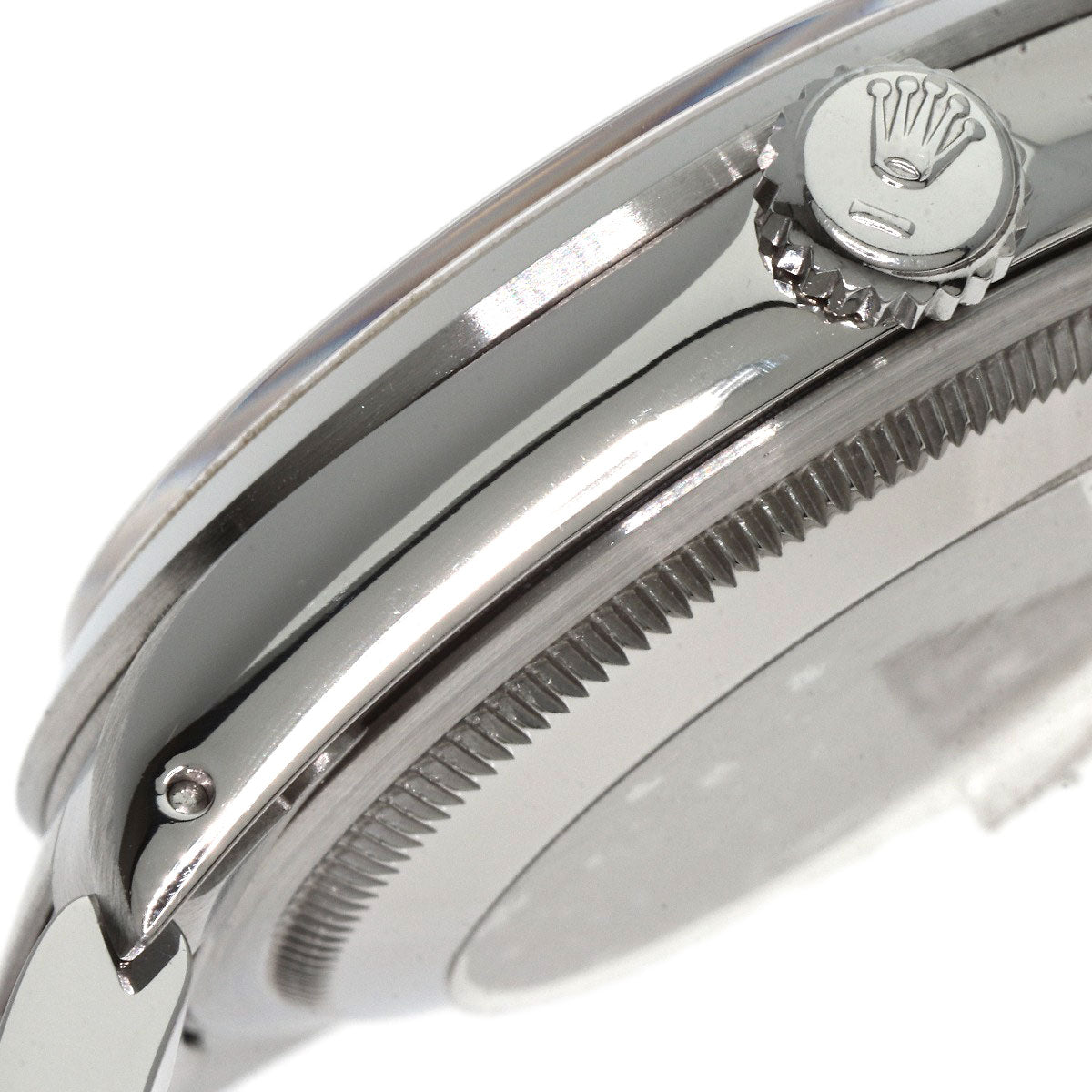 ROLEX explorer 1 blackout Watches 14270 Stainless Steel/Stainless Steel mens