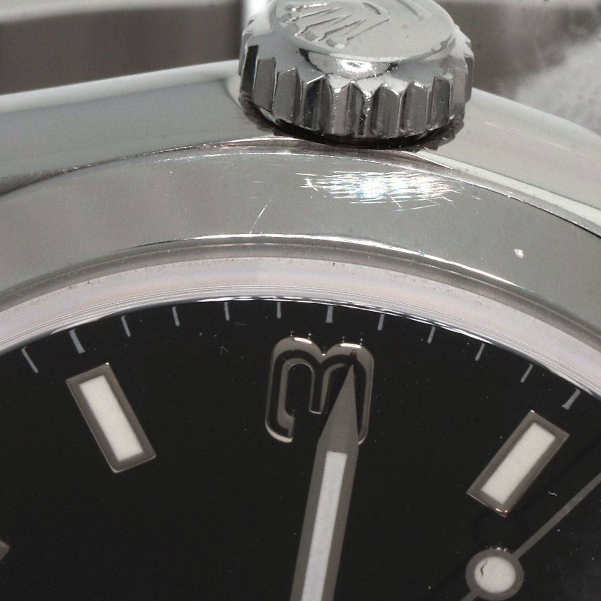 ROLEX explorer 1 blackout Watches 14270 Stainless Steel/Stainless Steel mens