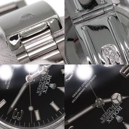 ROLEX explorer 1 blackout Watches 14270 Stainless Steel/Stainless Steel mens