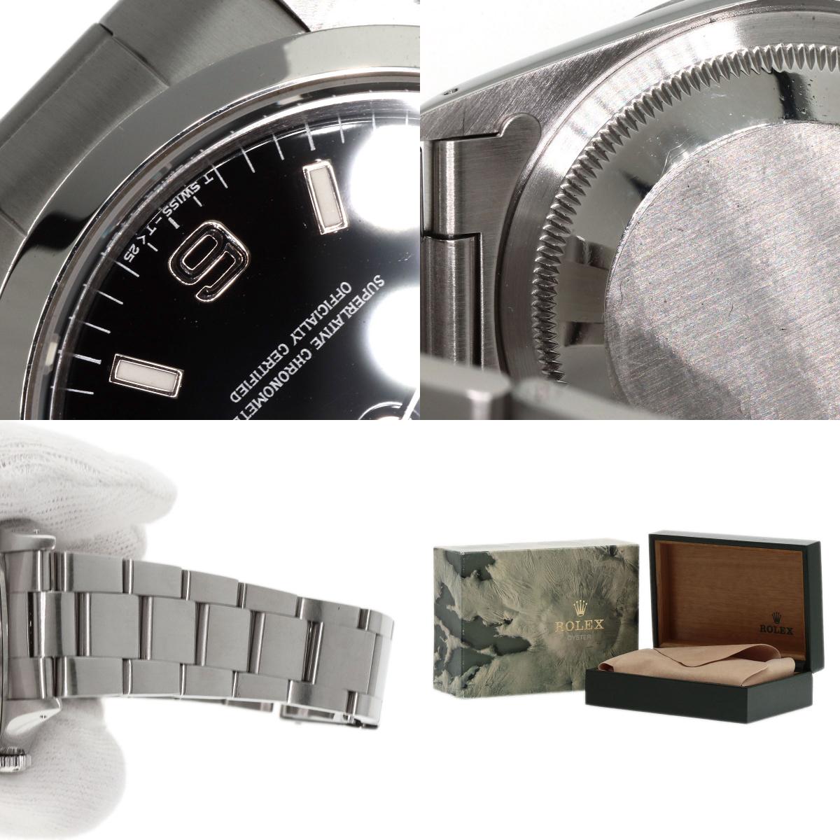 ROLEX explorer 1 blackout Watches 14270 Stainless Steel/Stainless Steel mens