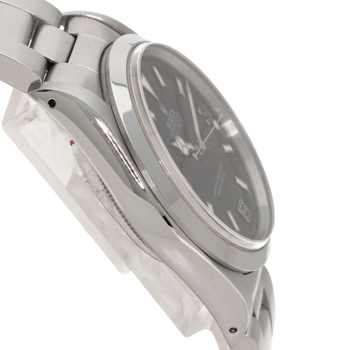 ROLEX explorer 1 blackout Watches 14270 Stainless Steel/Stainless Steel mens