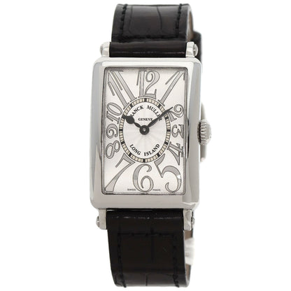 FRANCK MULLER Long Island Watches 902QZ Stainless Steel/Leather Ladies