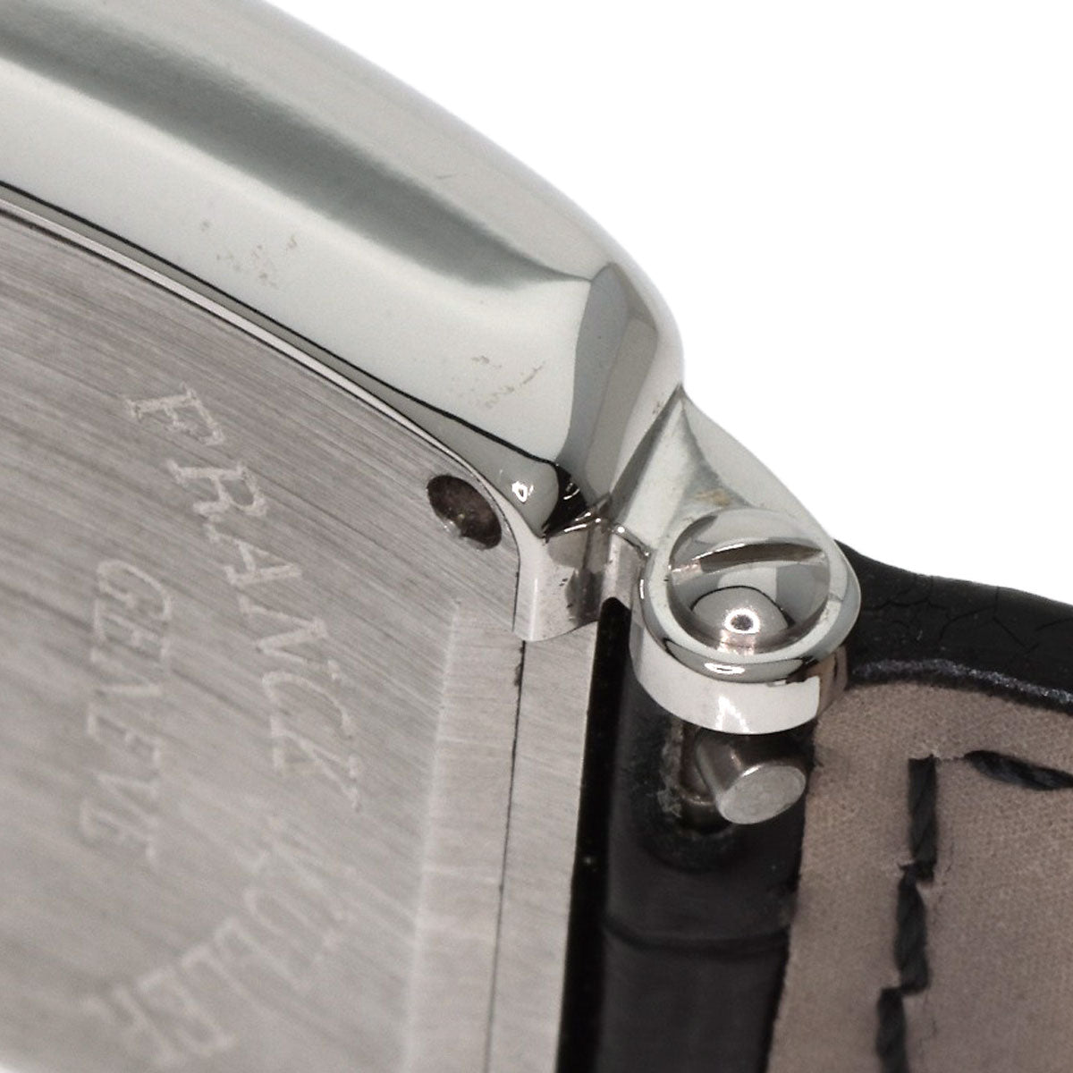 FRANCK MULLER Long Island Watches 902QZ Stainless Steel/Leather Ladies
