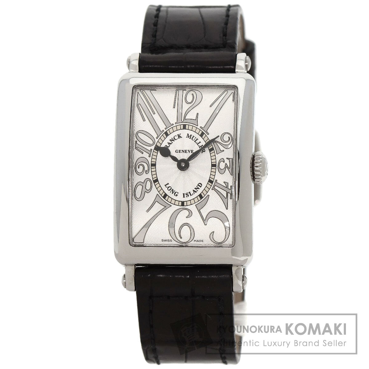 FRANCK MULLER Long Island Watches 902QZ Stainless Steel/Leather Ladies