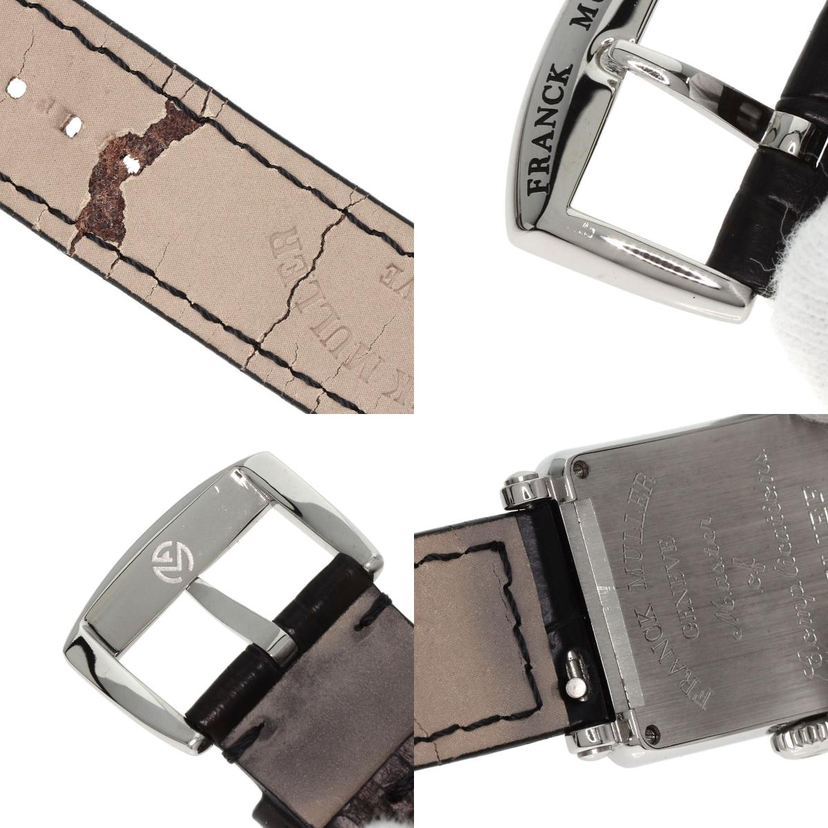 FRANCK MULLER Long Island Watches 902QZ Stainless Steel/Leather Ladies
