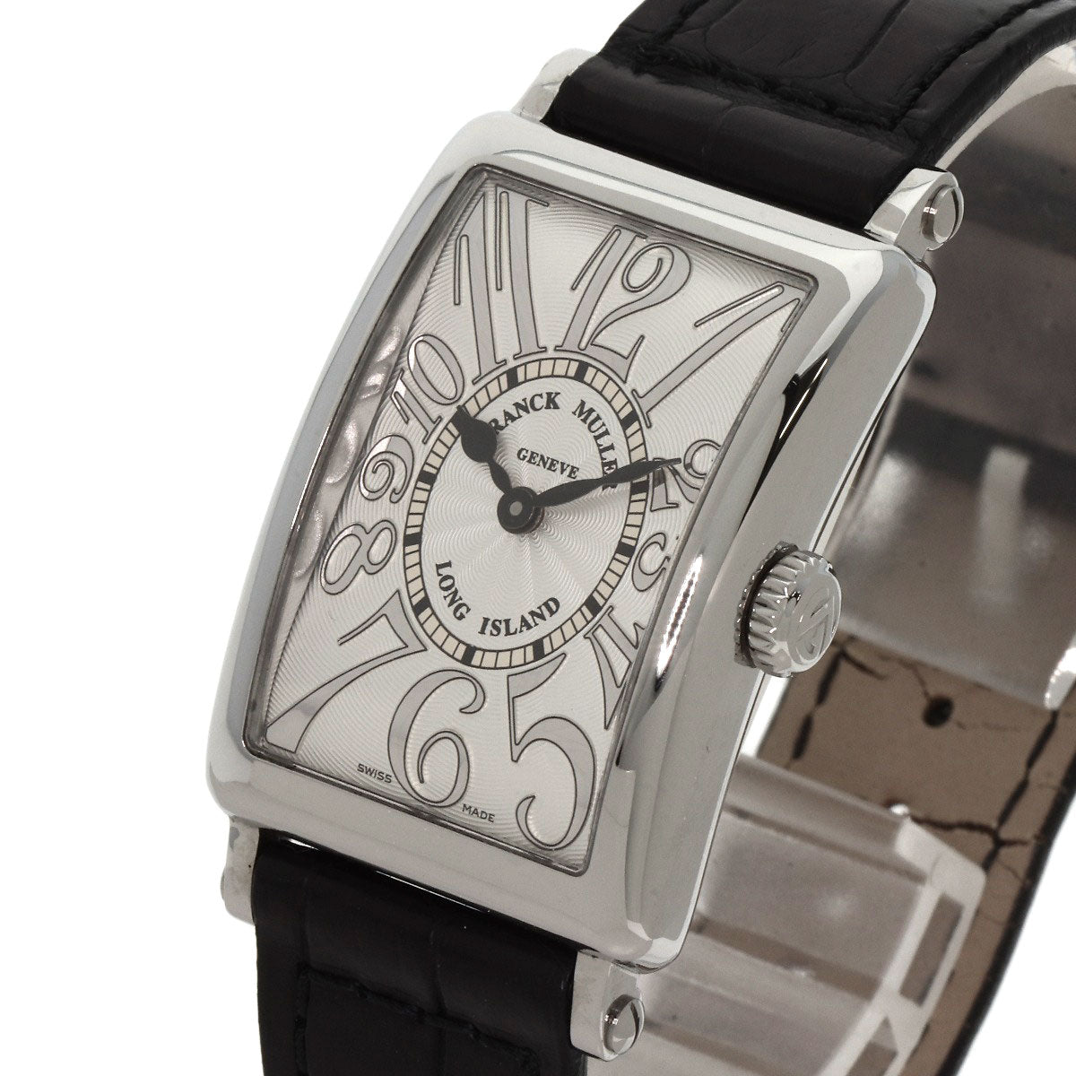 FRANCK MULLER Long Island Watches 902QZ Stainless Steel/Leather Ladies