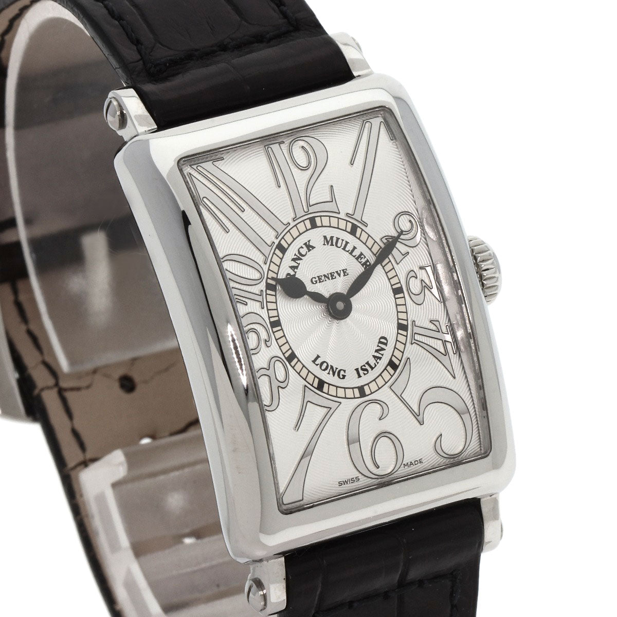FRANCK MULLER Long Island Watches 902QZ Stainless Steel/Leather Ladies