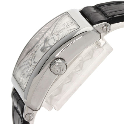 FRANCK MULLER Long Island Watches 902QZ Stainless Steel/Leather Ladies