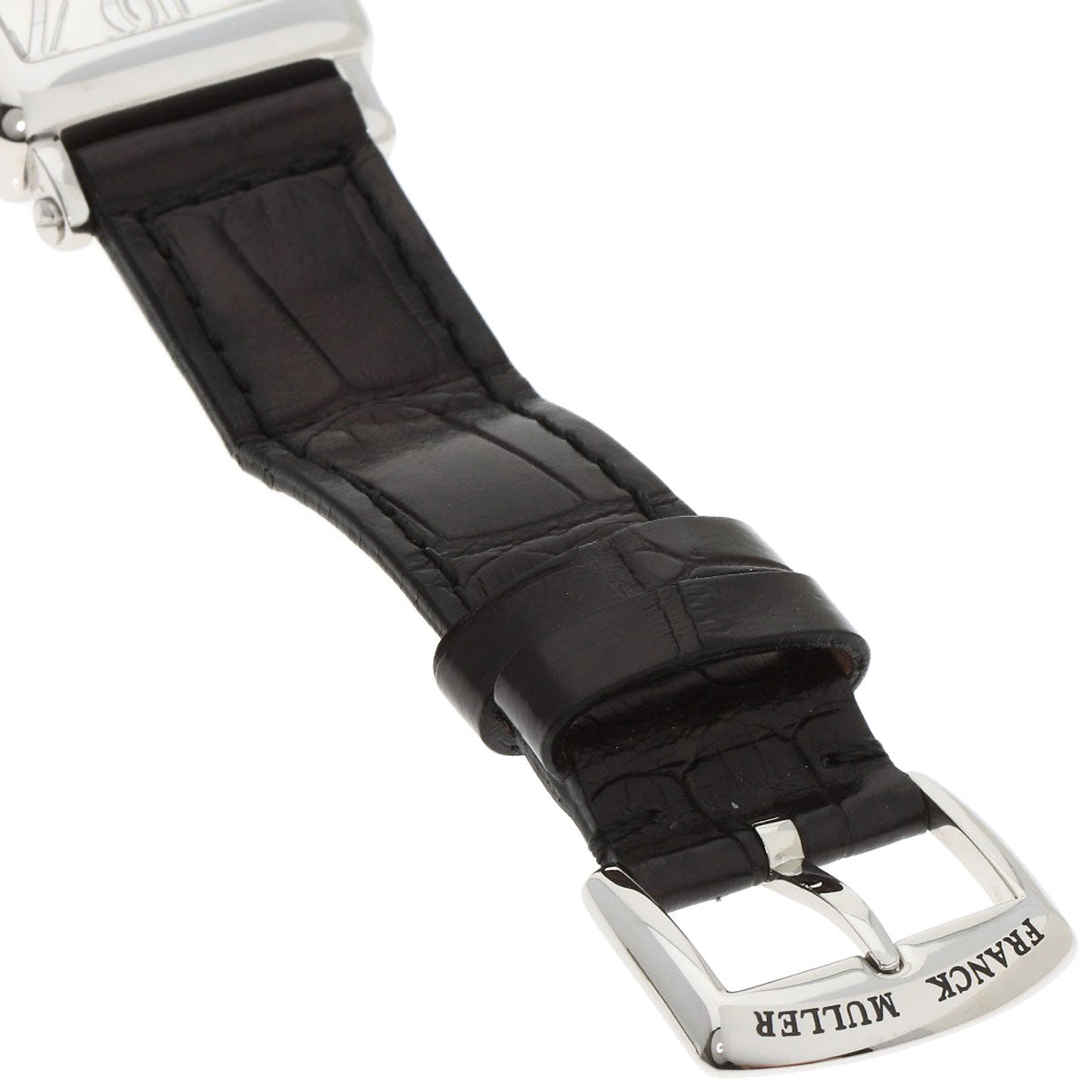 FRANCK MULLER Long Island Watches 902QZ Stainless Steel/Leather Ladies