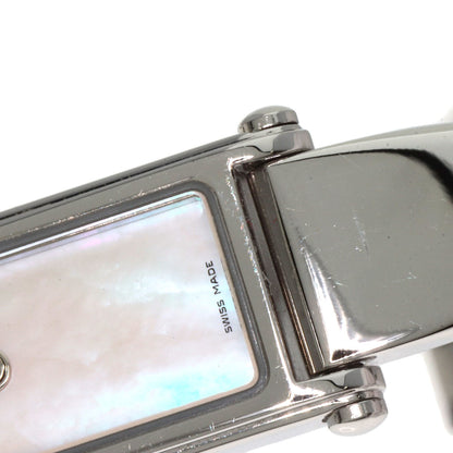 GUCCI Square face Watches 1500L Stainless Steel/Stainless Steel Ladies