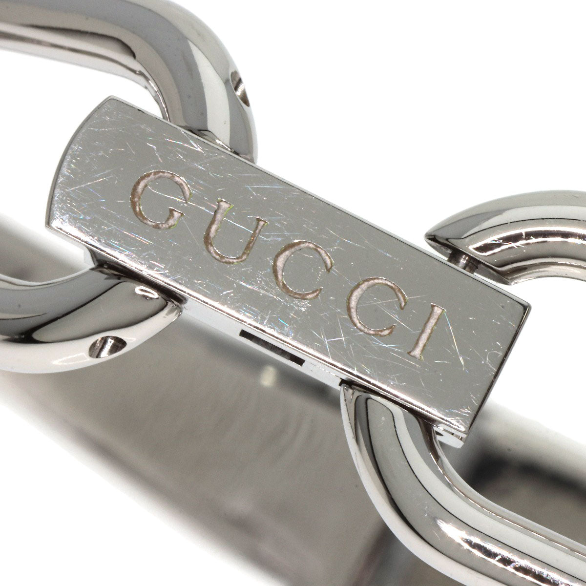 GUCCI Square face Watches 1500L Stainless Steel/Stainless Steel Ladies