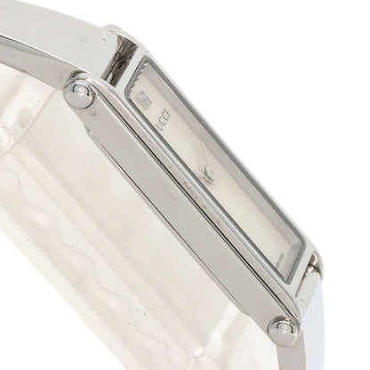 GUCCI Square face Watches 1500L Stainless Steel/Stainless Steel Ladies