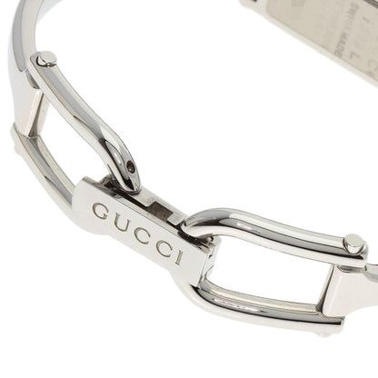 GUCCI Square face Watches 1500L Stainless Steel/Stainless Steel Ladies