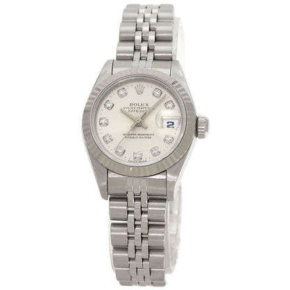 ROLEX DATEJUST 10P Diamond Watches 69174G Stainless Steel/Stainless Steel Ladies