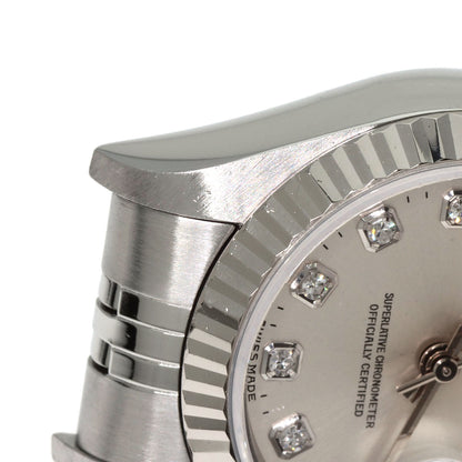 ROLEX DATEJUST 10P Diamond Watches 69174G Stainless Steel/Stainless Steel Ladies