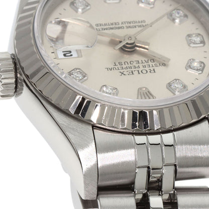 ROLEX DATEJUST 10P Diamond Watches 69174G Stainless Steel/Stainless Steel Ladies